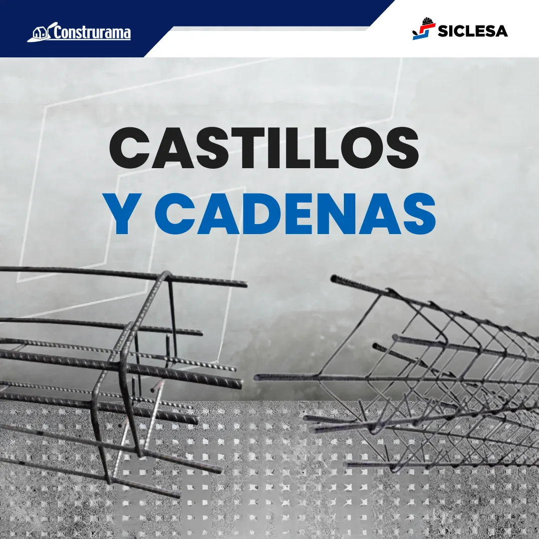 Castillos y cadenas de varilla armada