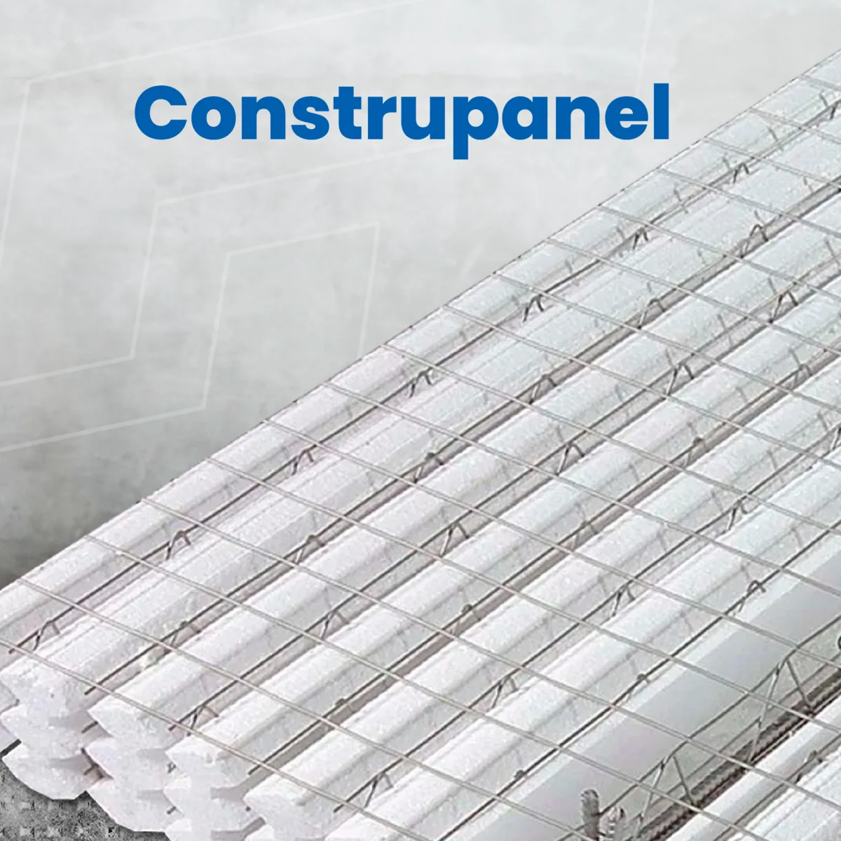 Construpanel: paneles de poliestireno con malla de acero