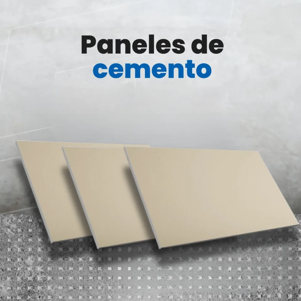 Paneles de cemento